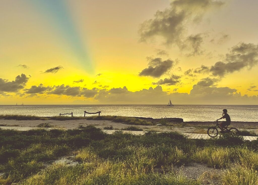 Beautiful View of Oranjestad, Aruba