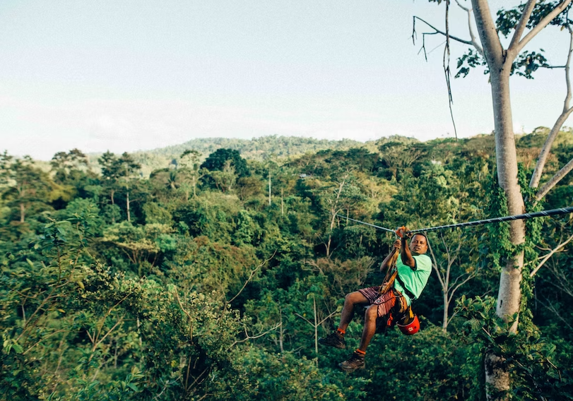 Ziplining Liberia, Costa Rica