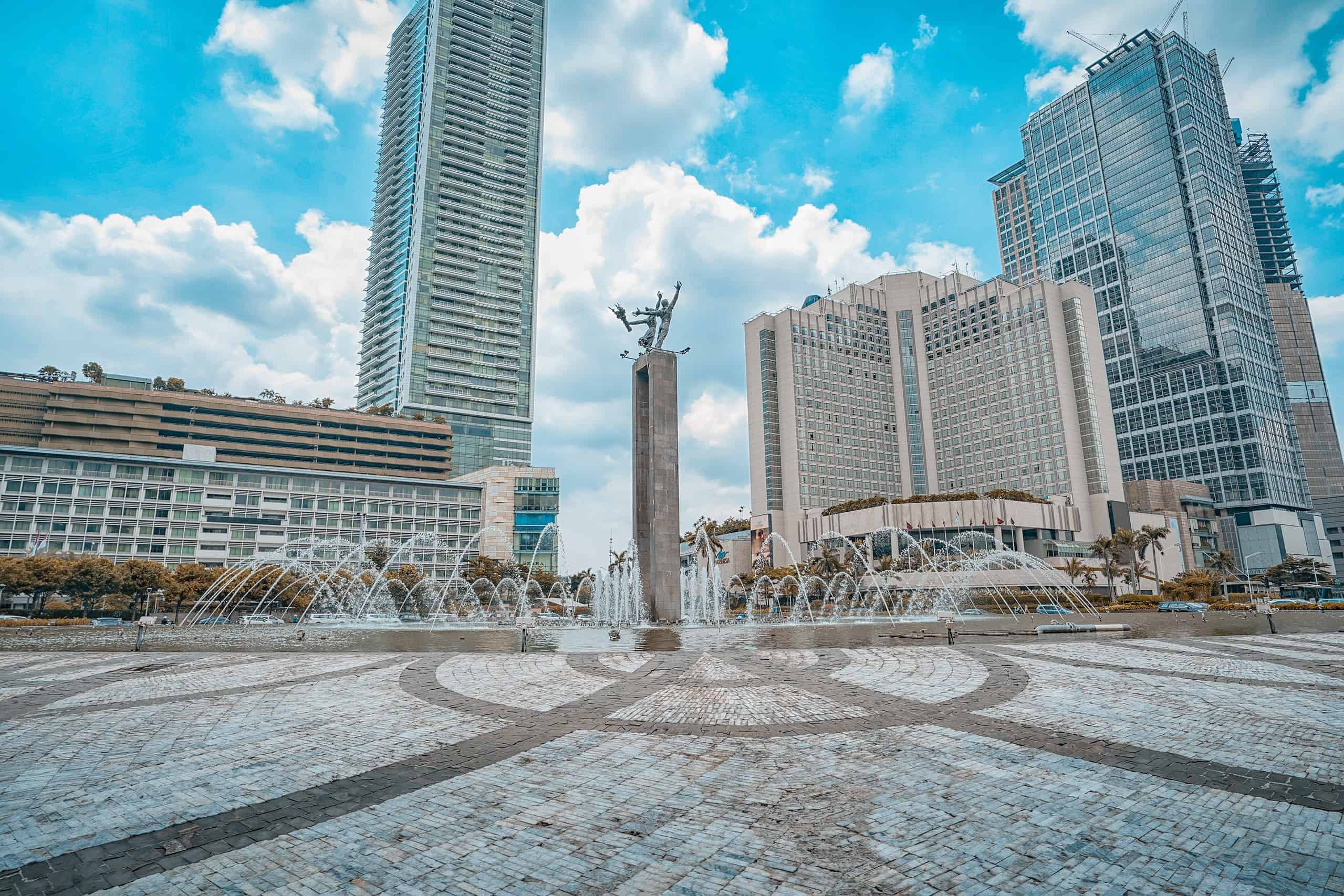 Center city of Jakarta