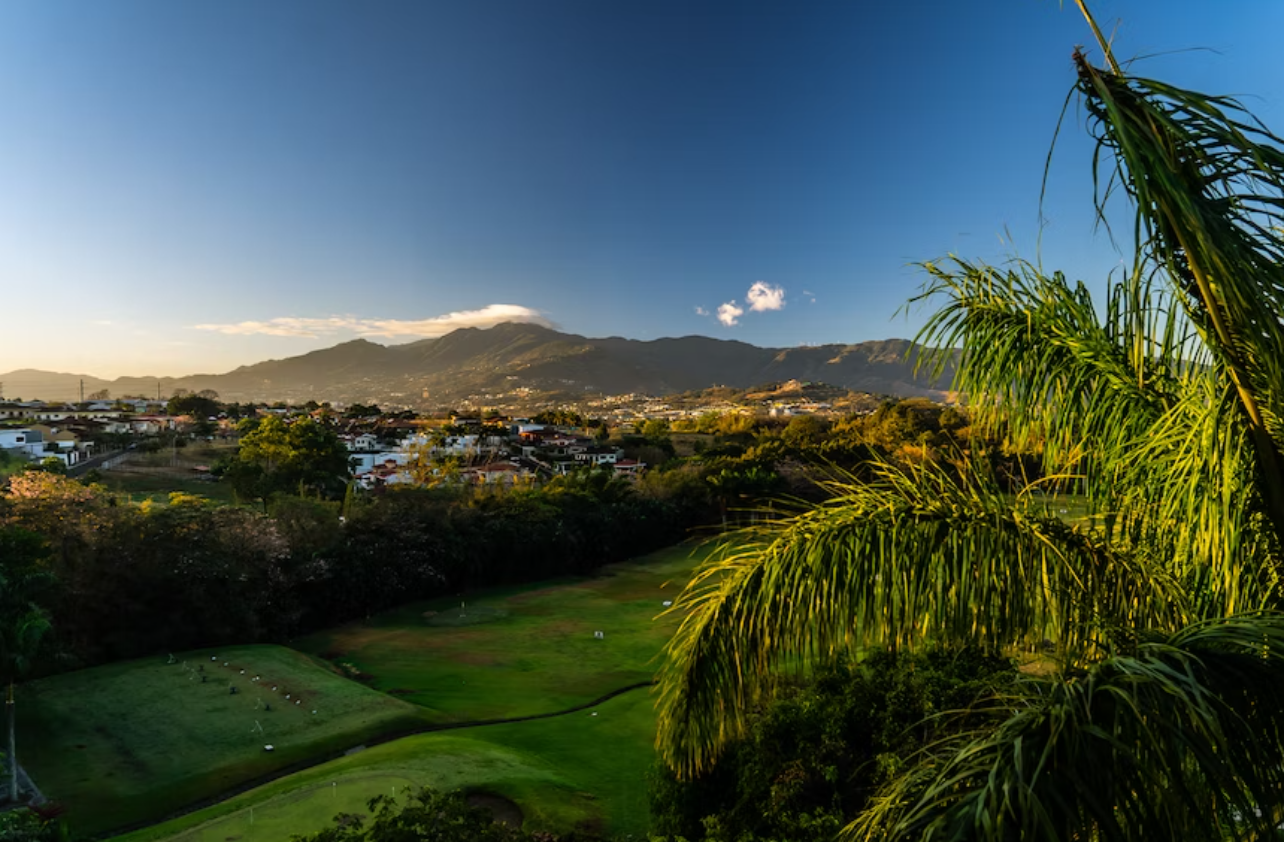 Hill view of San Jose, Puerto Rico