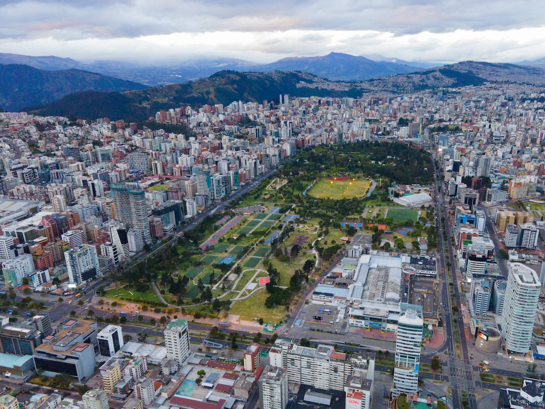 Beautiful View of Quito, Ecuador.