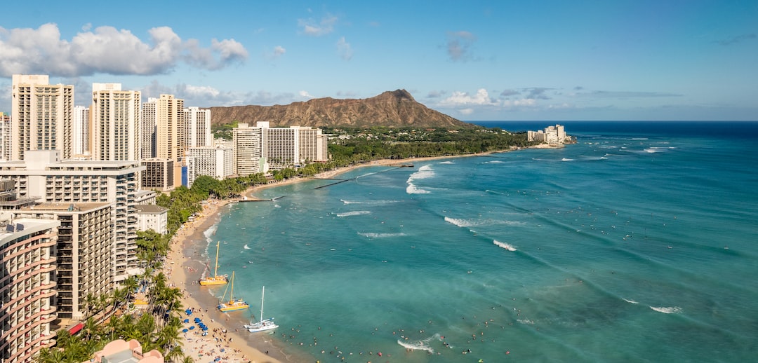 City view of Honolulu Hawaii