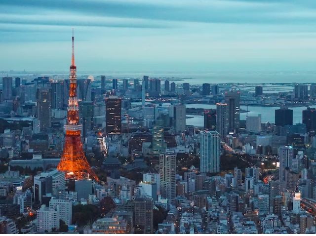 The City View Of tokyo in Japan