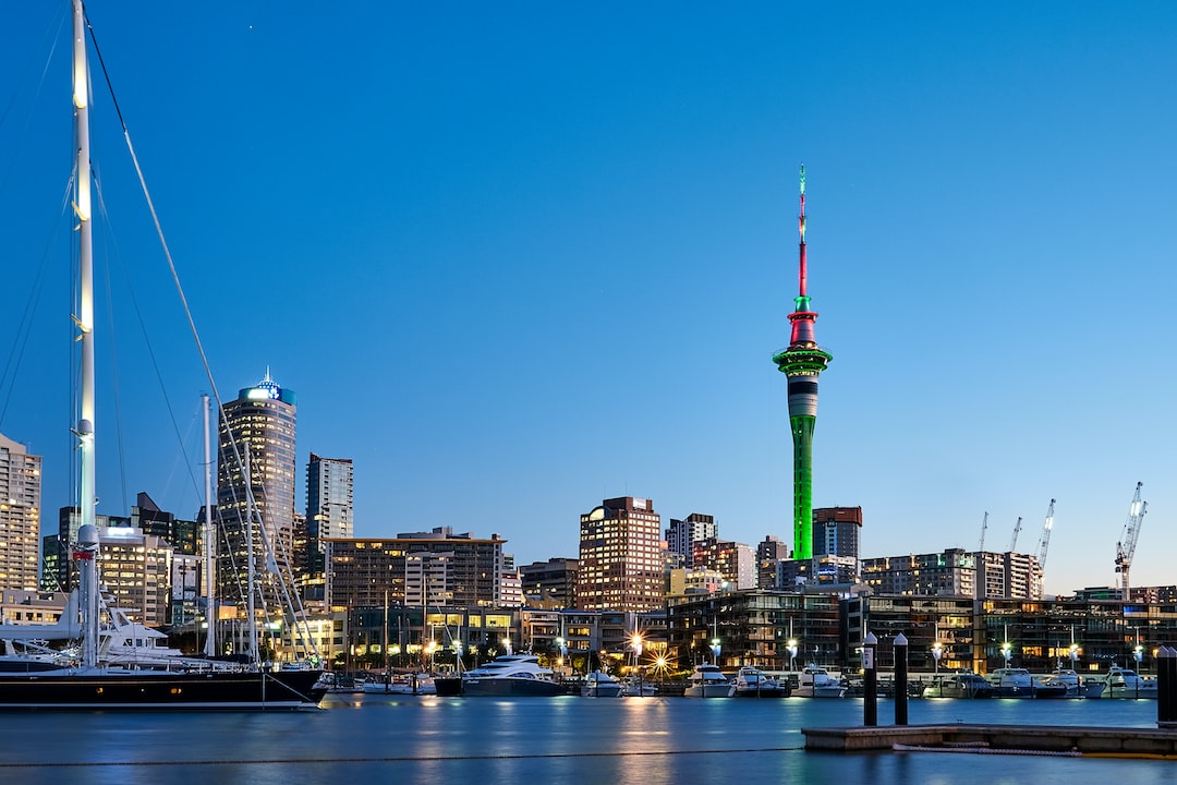 The City View of Auckland, New Zealand