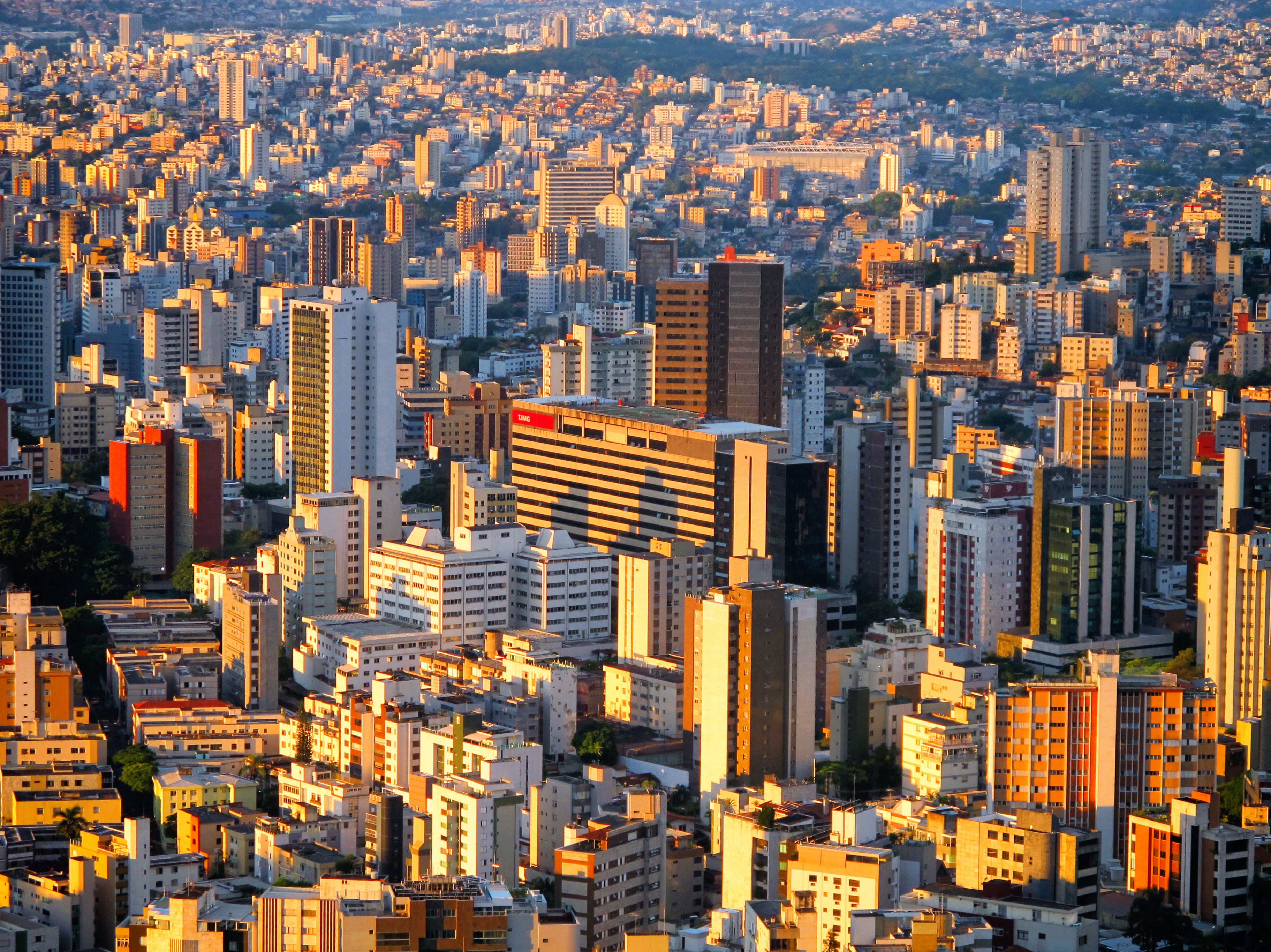 The Belo Horizonte skyline