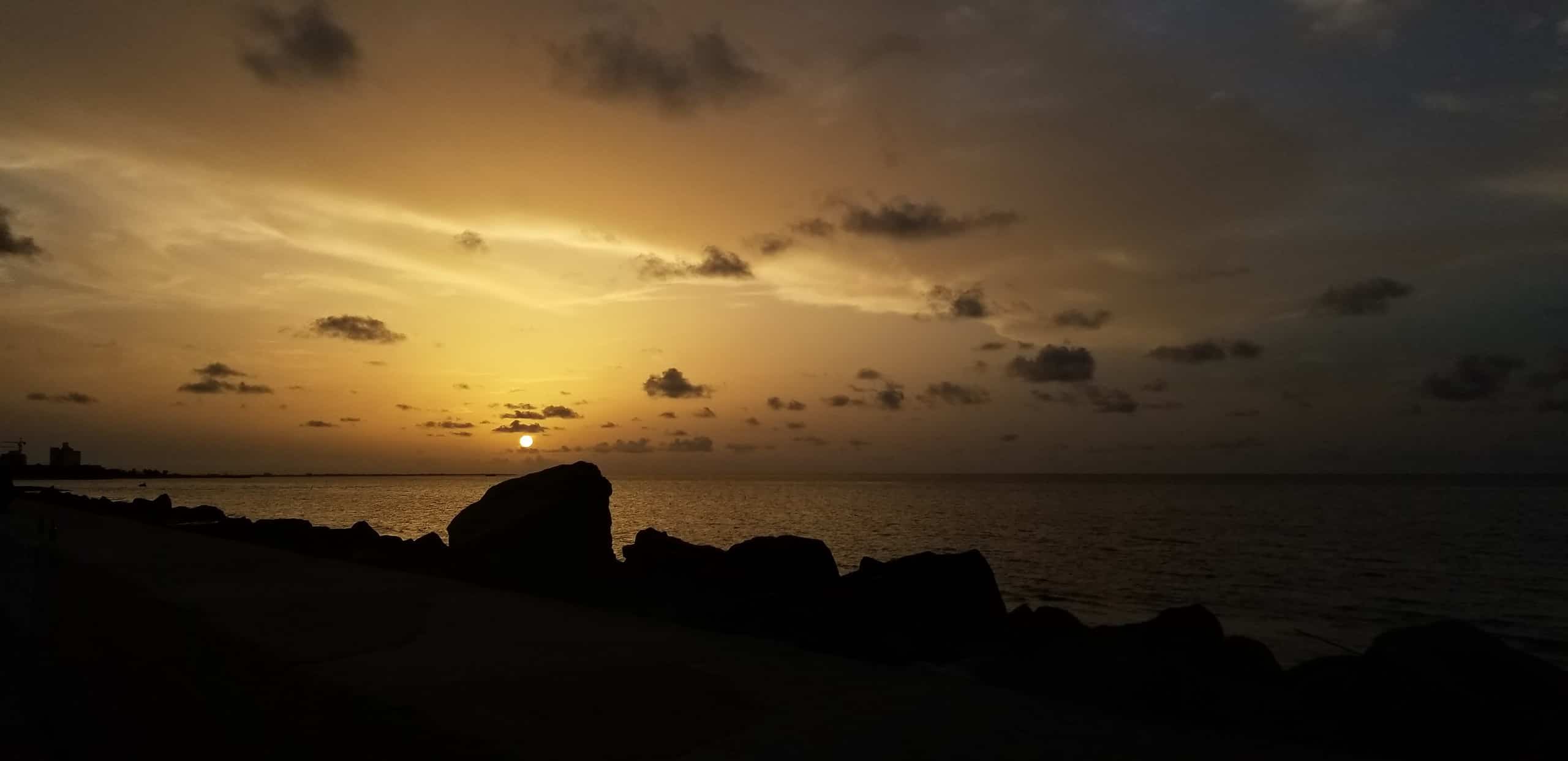 The Sunset View in Georgetown, Guyana