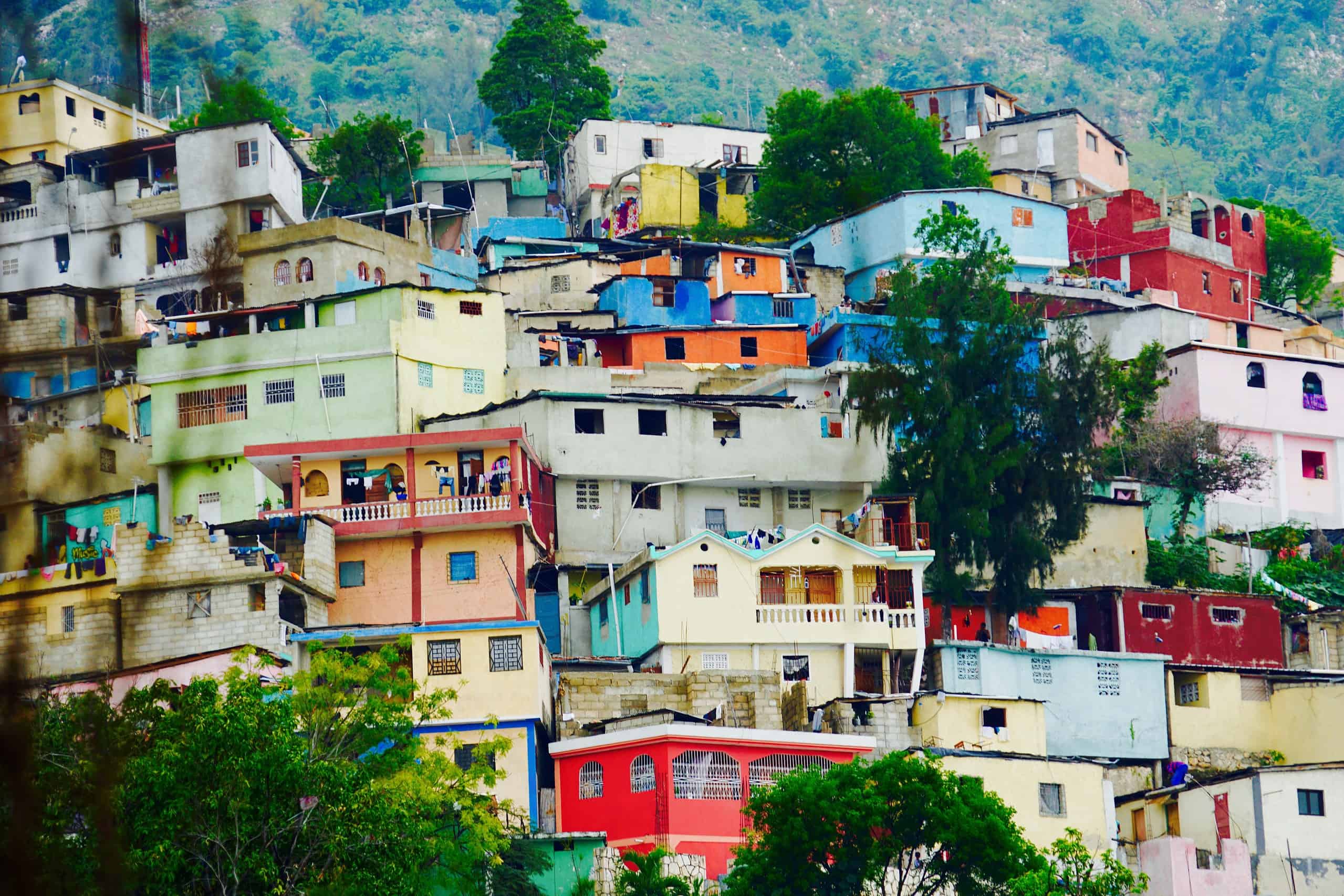 Traditional Haitian houses