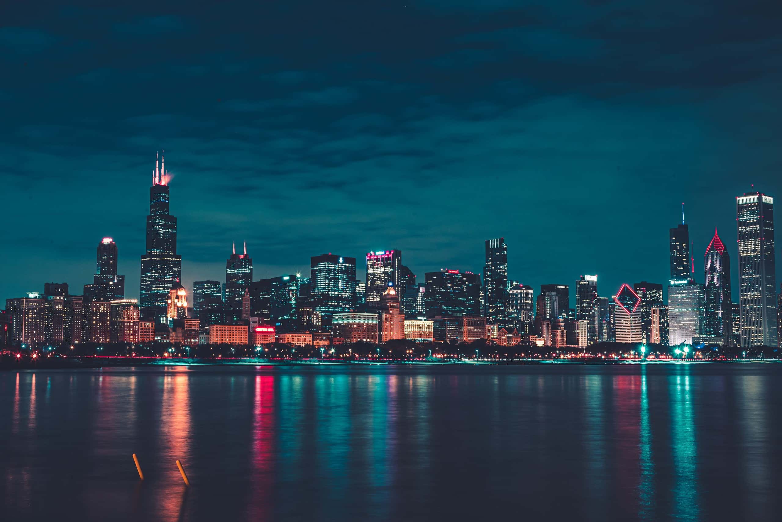 Beautiful City View of Chicago, IL