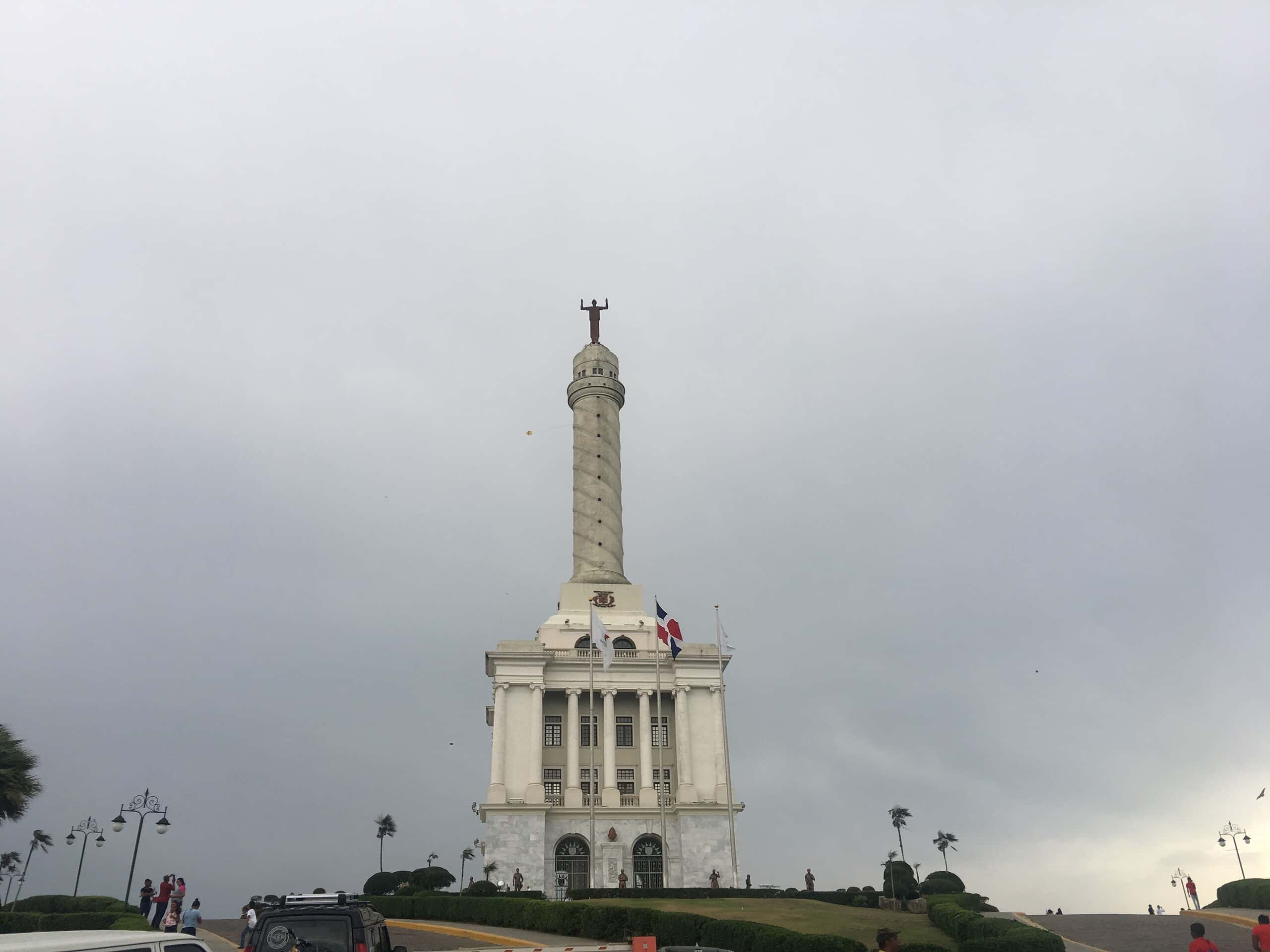 The main monument in Santiago, Dominican Republic.