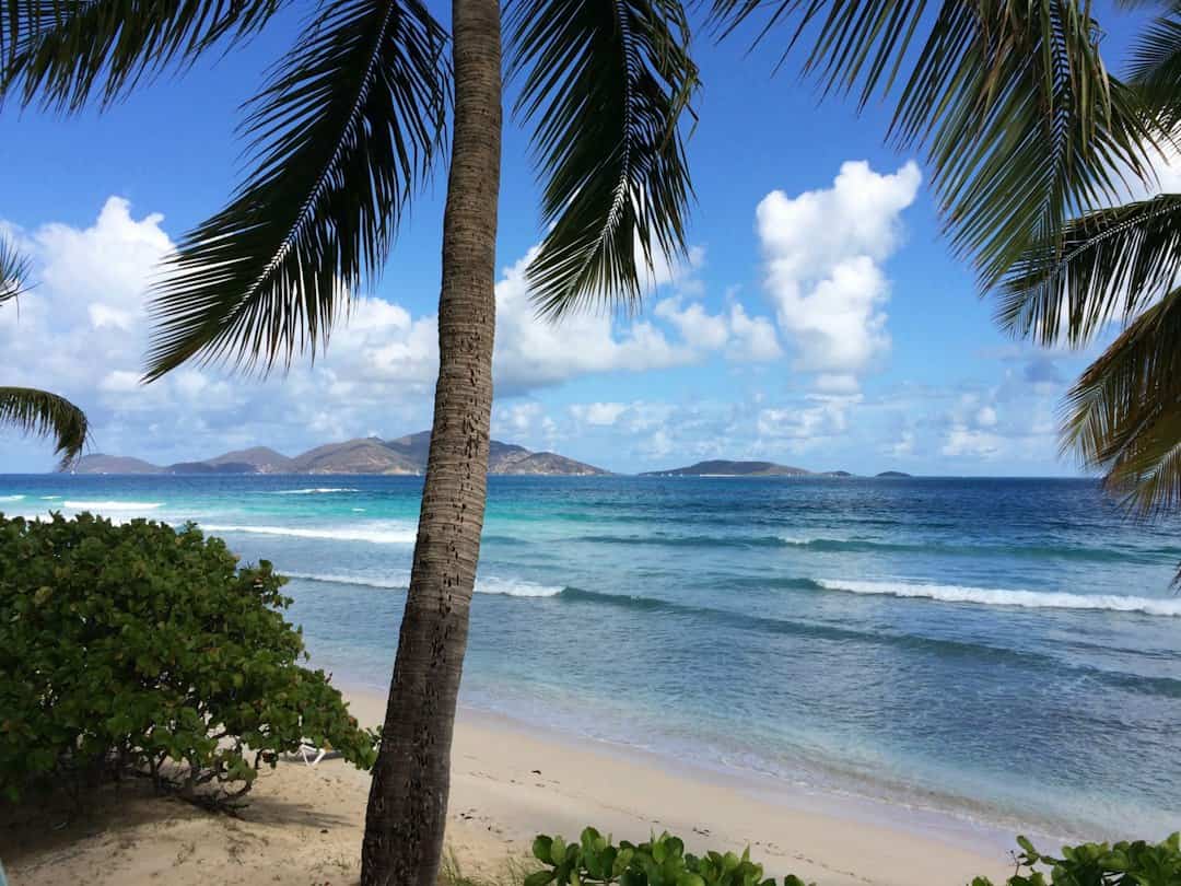 A beautiful beach in the Virgin Island