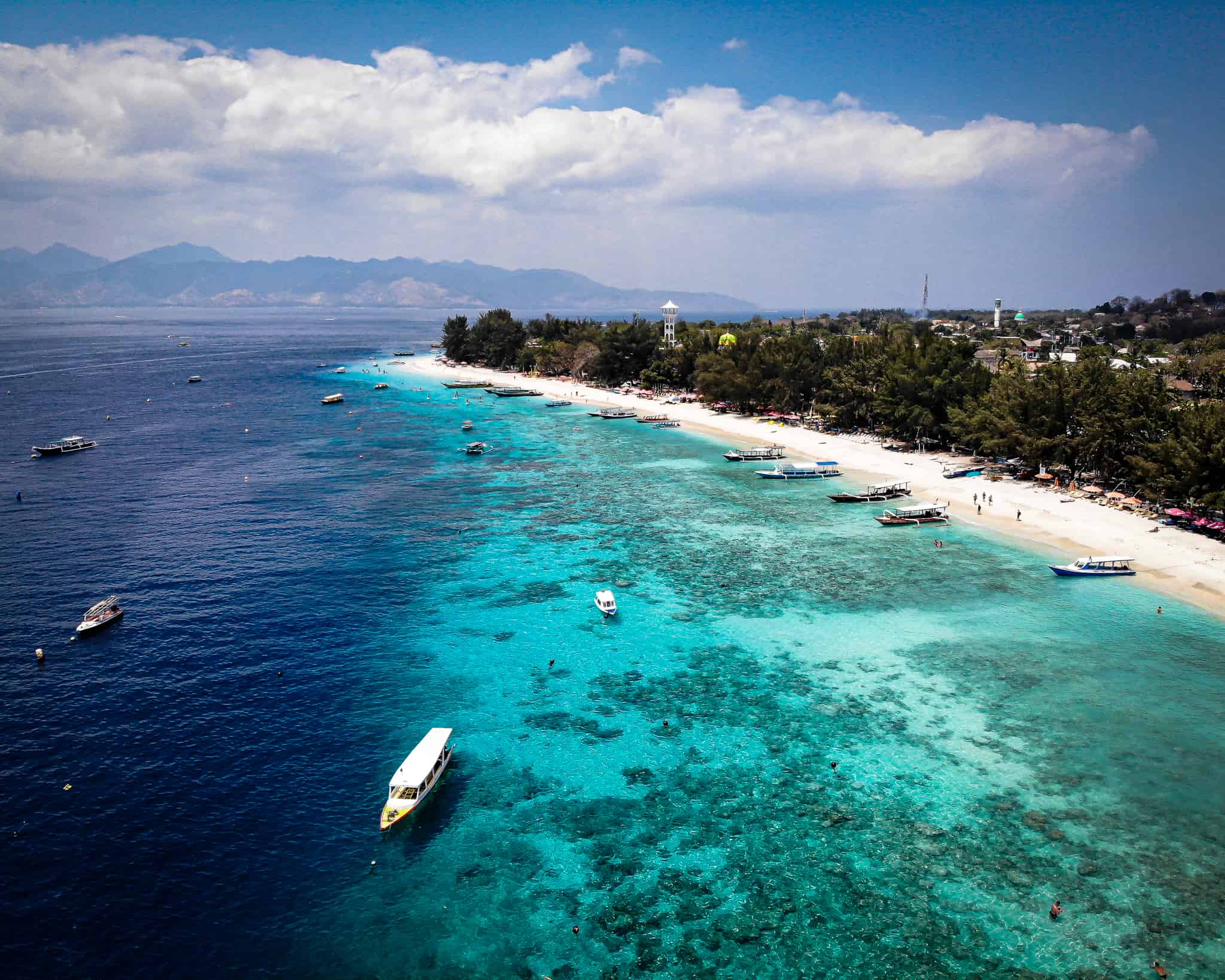 Gili T beach, Bali, Indonesia