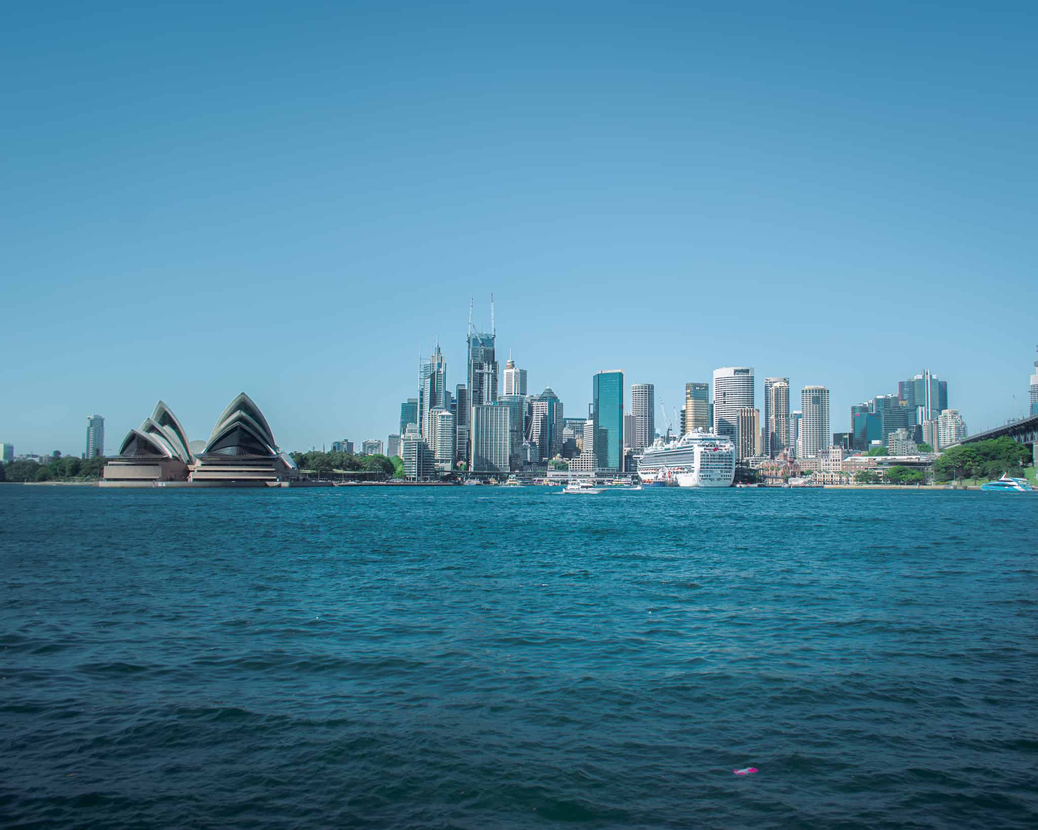 Sydney Harbor, a place to checkout in Australia.