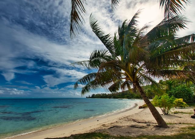 Bora Bora is a small South Pacific island northwest of Tahiti in French Polynesia.