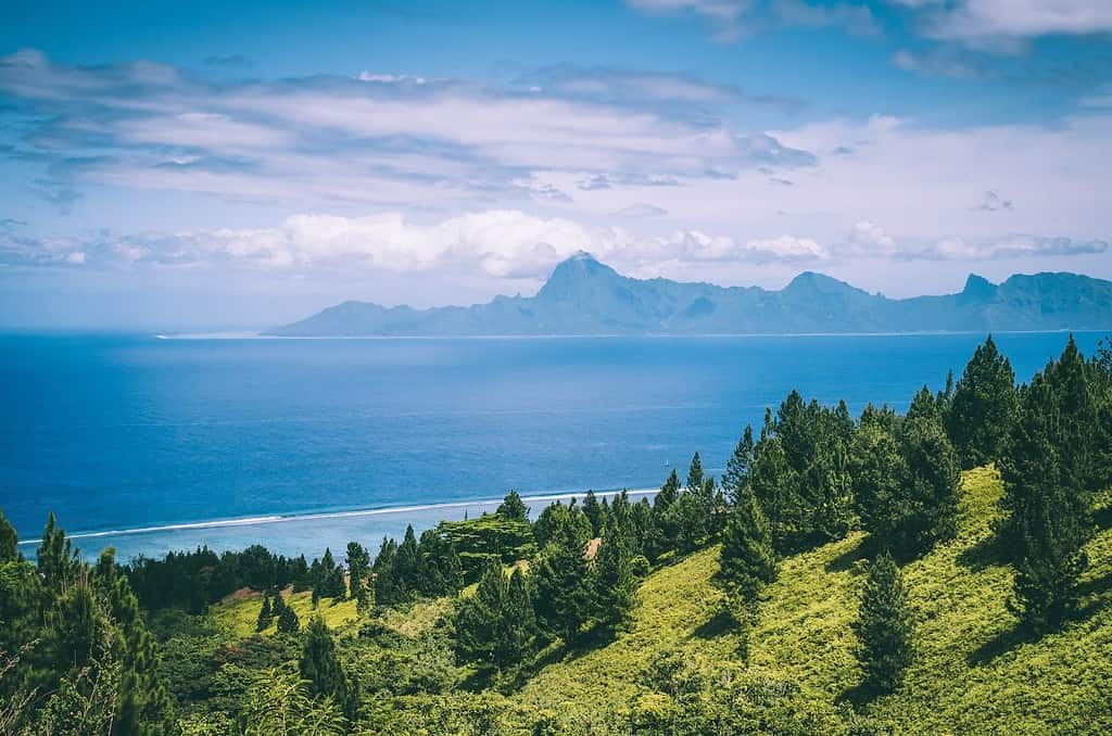 Beautiful View of Papeete, Tahiti
