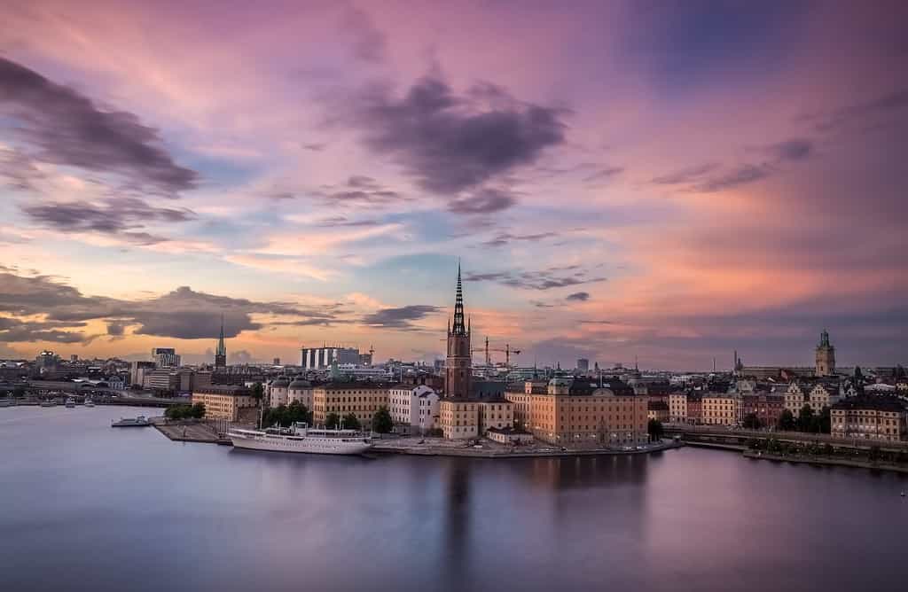 Beautiful City View of Stockholm, Sweden