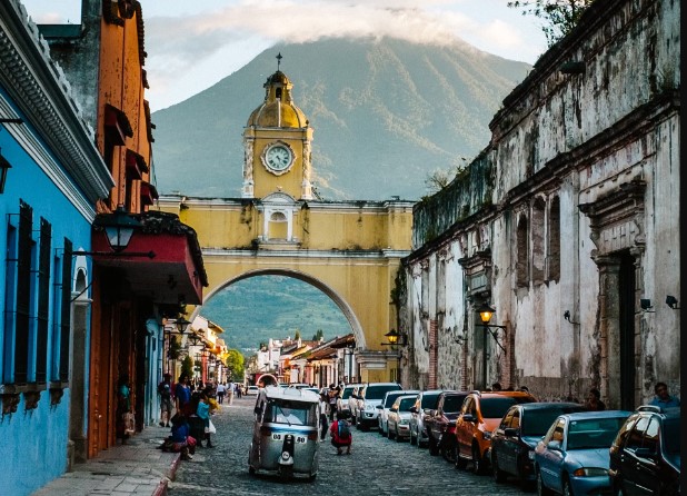 Beautiful View of Guatemala City, Guatemala