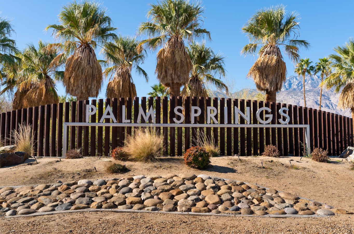 Beautiful View of Palm Springs, CA