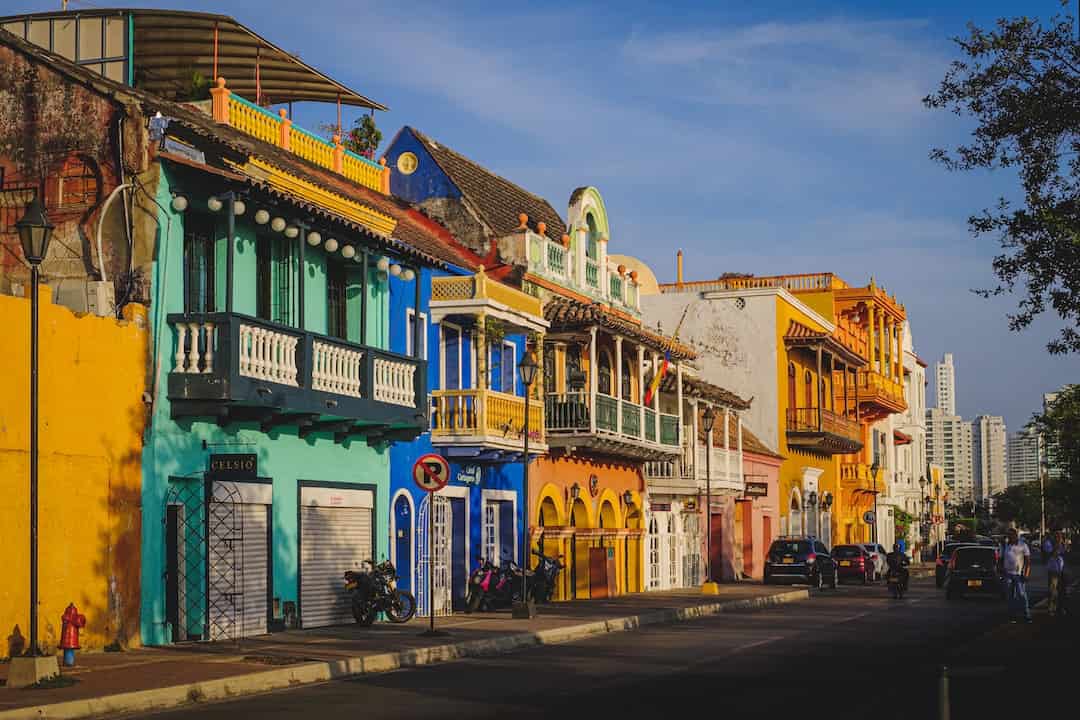 Beautiful City View of Cartagena, Colombia