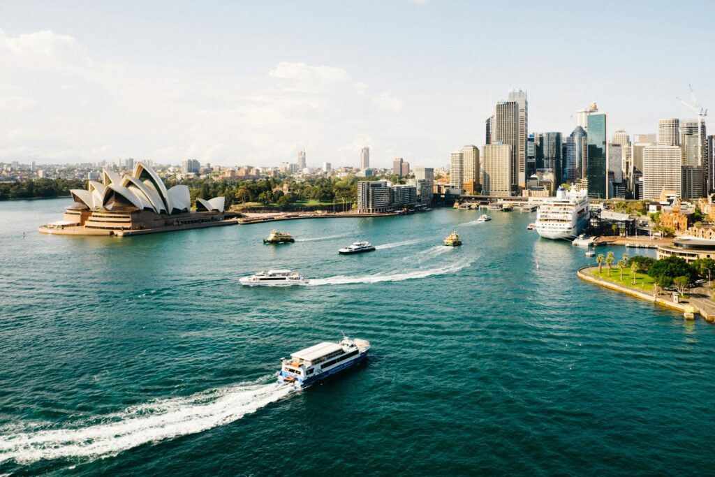 Sydney, capital of New South Wales and one of Australia's largest cities