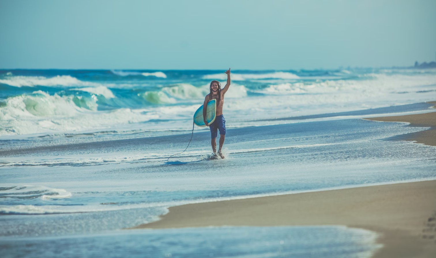 Beautiful Beach of Melbourne, Florida USA