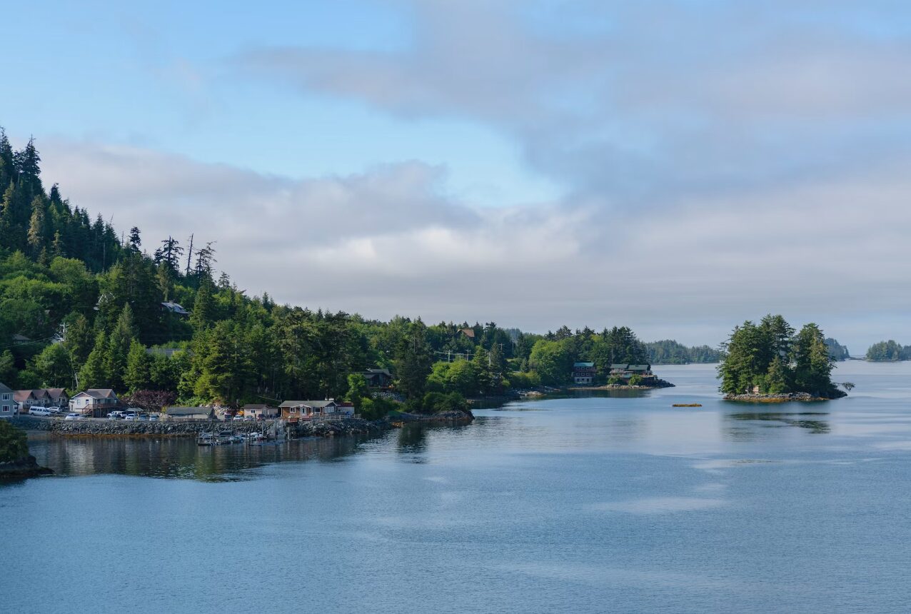 Beautiful Natural View of Sitka, Alaska