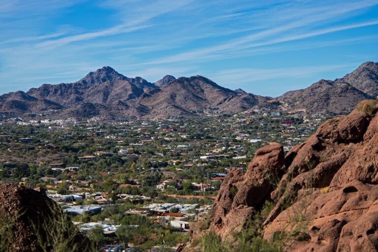 Beautiful City View of Phoenix, Arizona