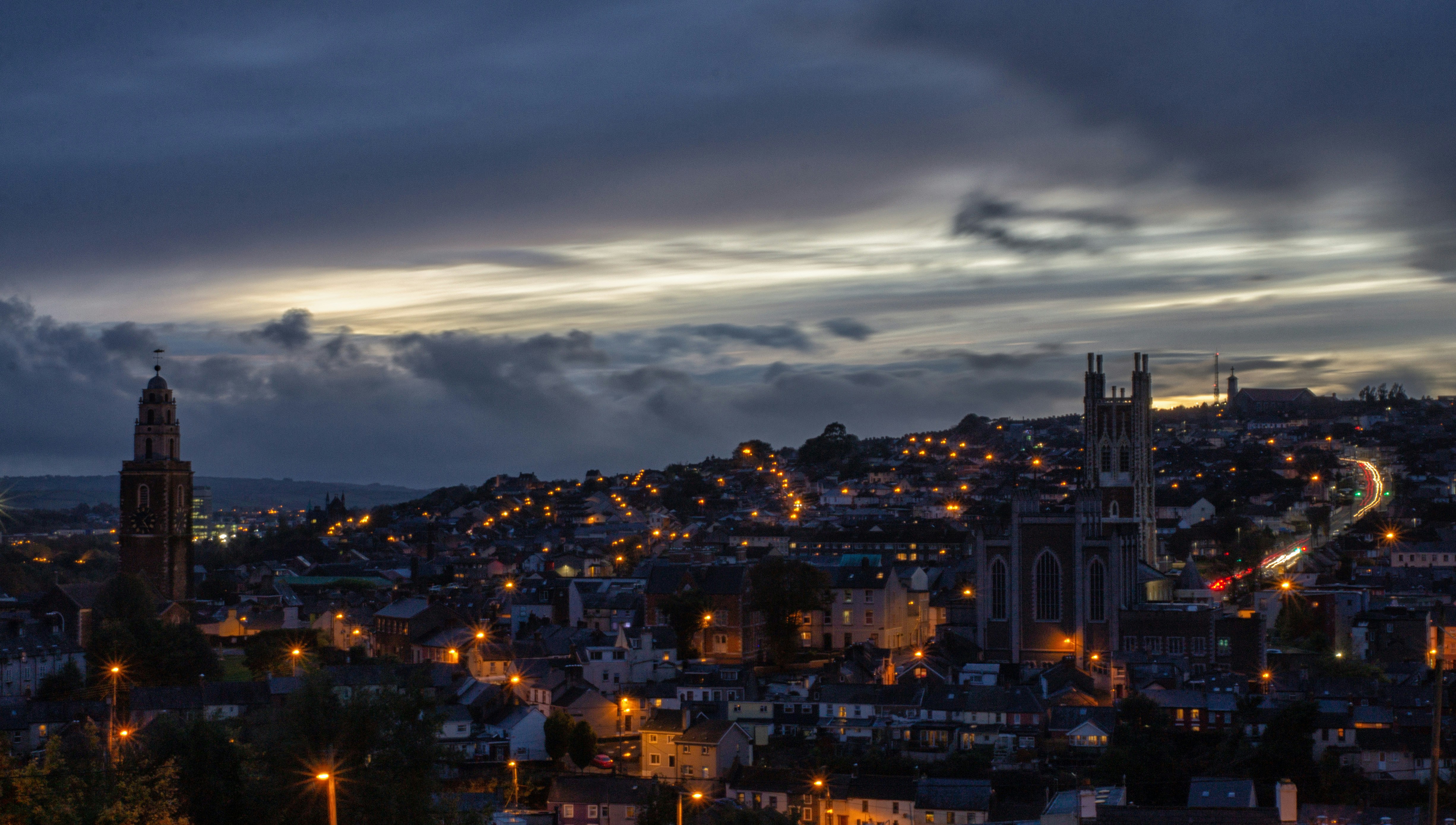 Beautiful City View of Cork, Ireland