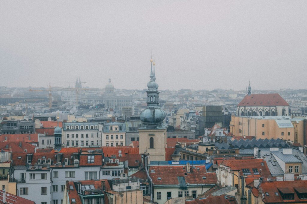 Beautiful View of Prague, Czechia